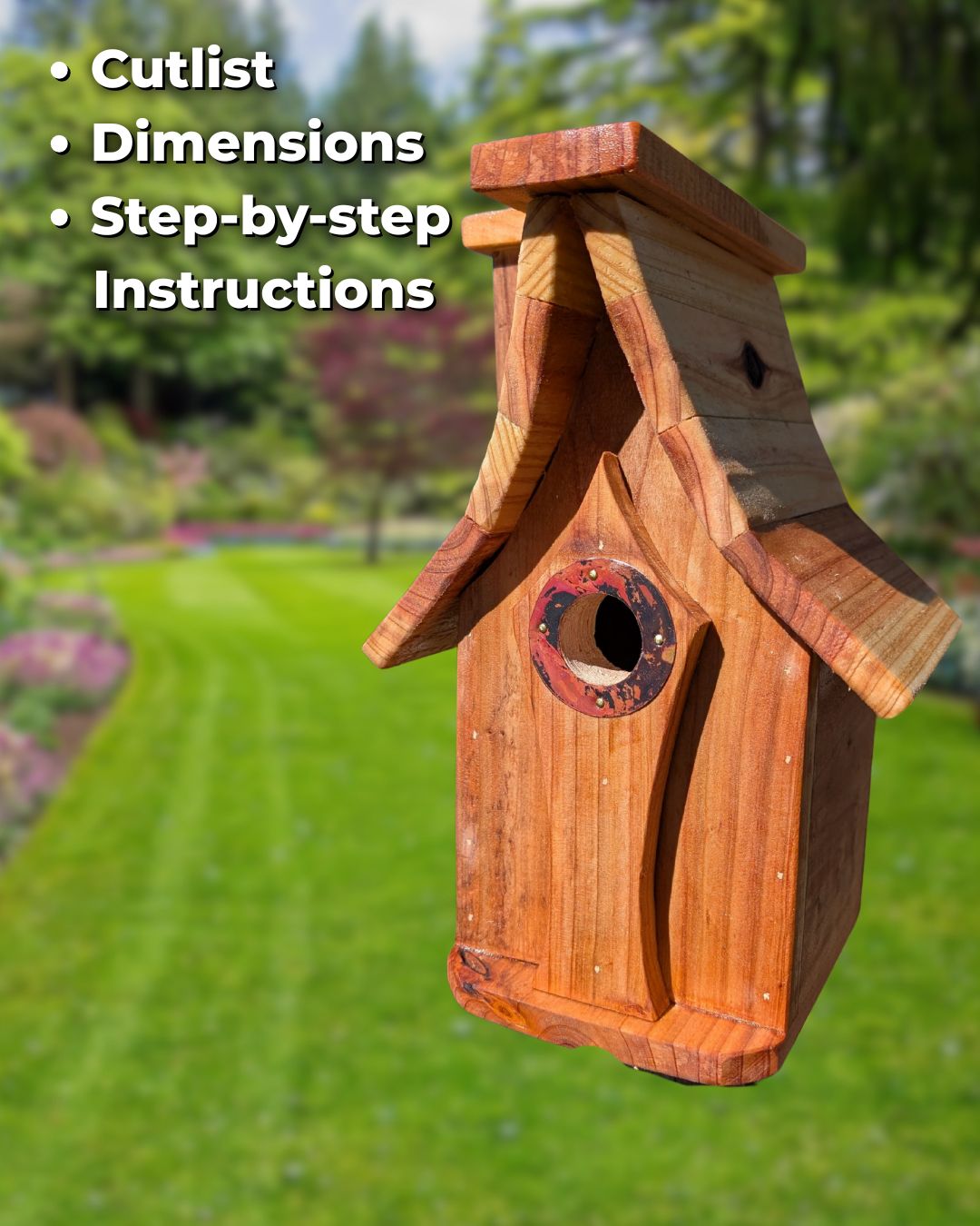 The Cottage Birdhouse Plans