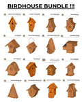 16 Birdhouse Plan Bundle! (All Birdhouse Plans for $10!)