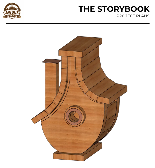 The Storybook Birdhouse Plans