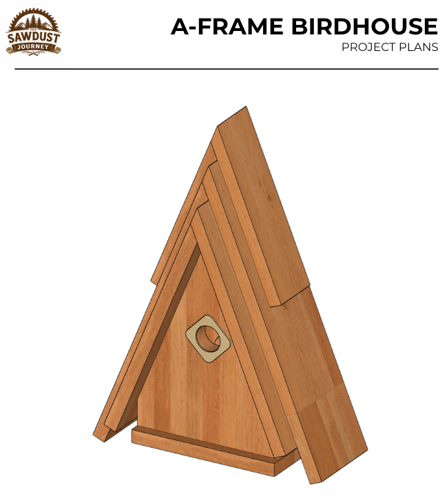 A-Frame Birdhouse Plans