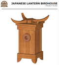 Japanese Lantern Birdhouse Plans